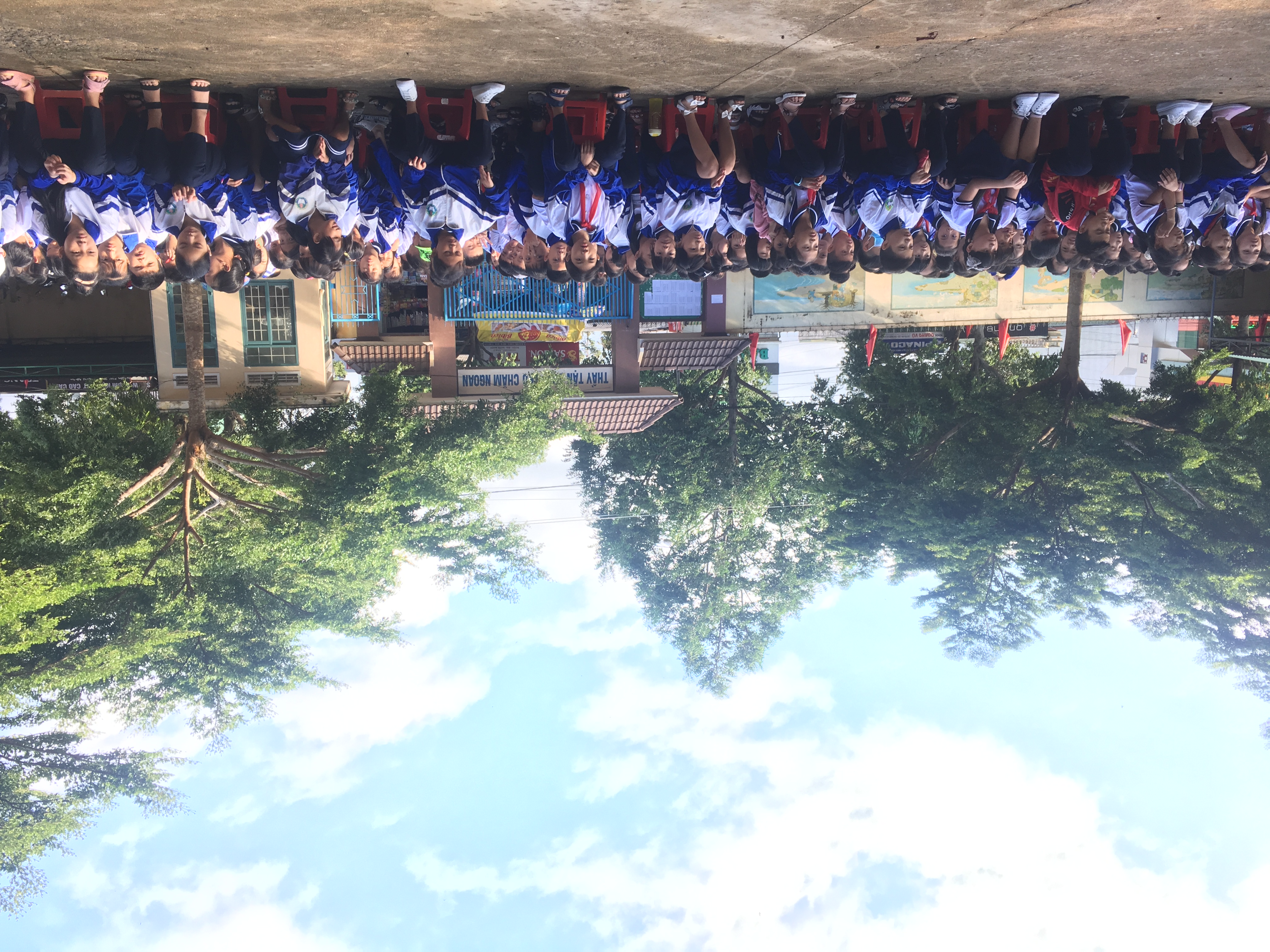 Tiết chào cờ đầu tiên của năm học mới 2020-2021