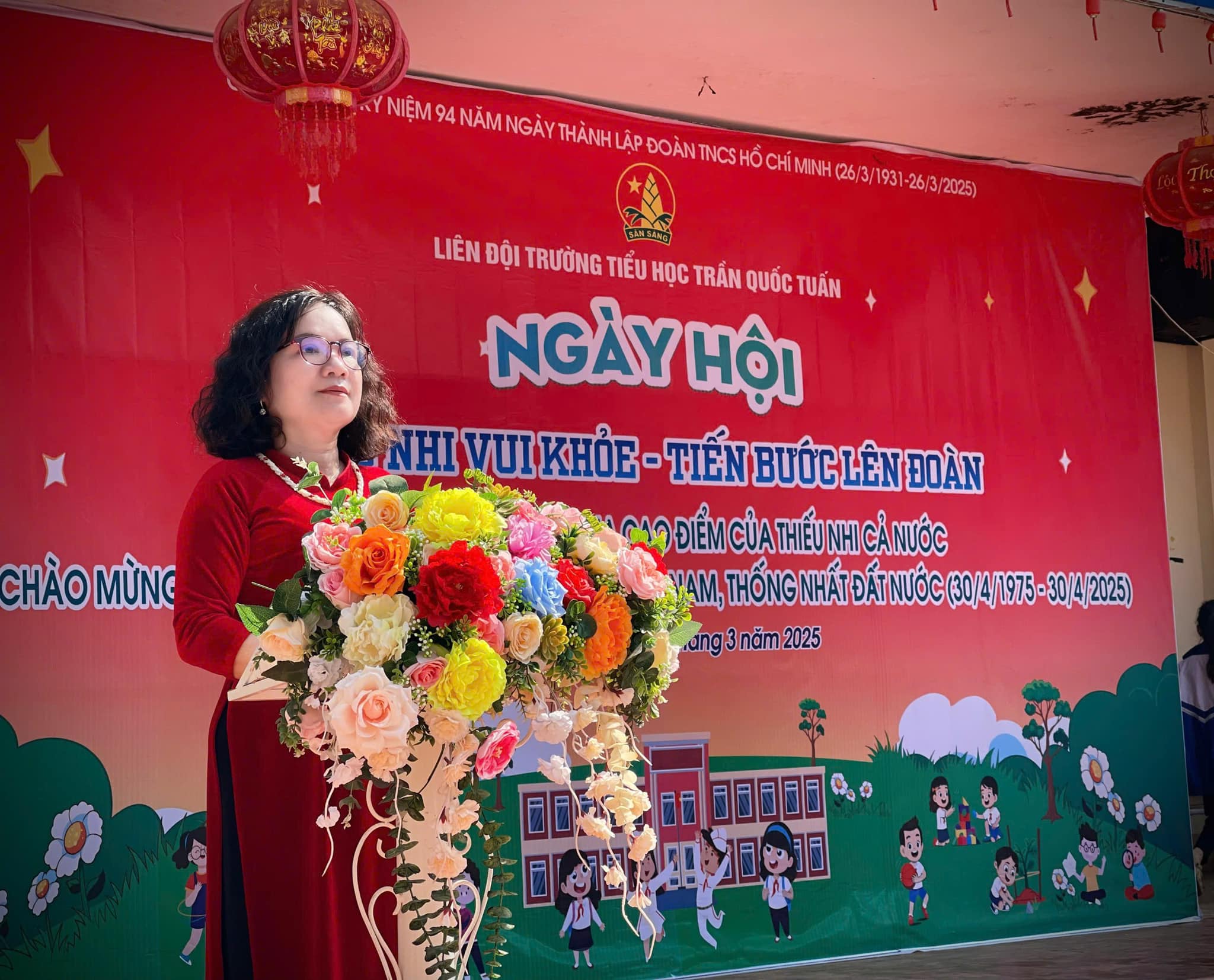 Ngày Hội : Thiếu nhi vui khoẻ- tiến bước lên đoàn