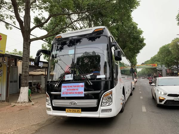 HS khối lớp 5 tham gia hoạt động trải nghiệm